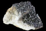 Quartz Cluster with Iron/Manganese Oxide - Diamond Hill, SC #91237-2
